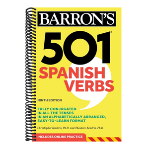501 Spanish Verbs, Ninth Edition