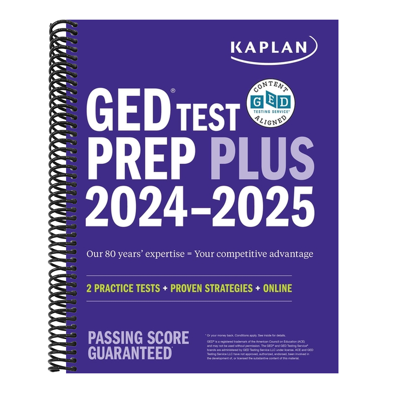 GED Test Prep Plus 2024-2025: Includes a Diagnostic Pretest, 2 Full Length Practice Tests, 1000+ Practice Questions, and 60+ Online Videos (Revised, R