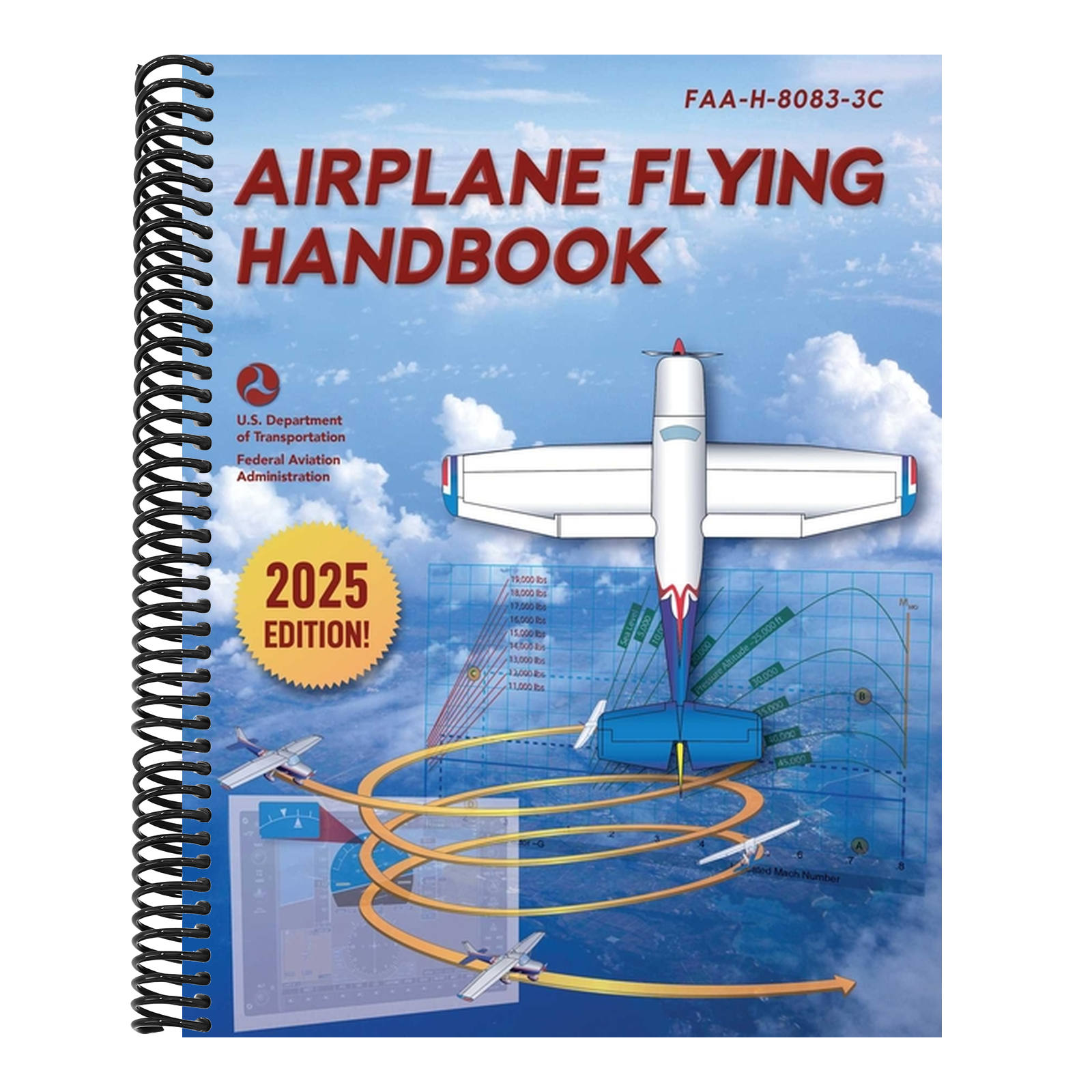 Airplane Flying Handbook: Faa-H-8083-3c (2025)
