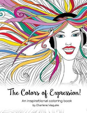 The Colors of Expression: An inspirational coloring book