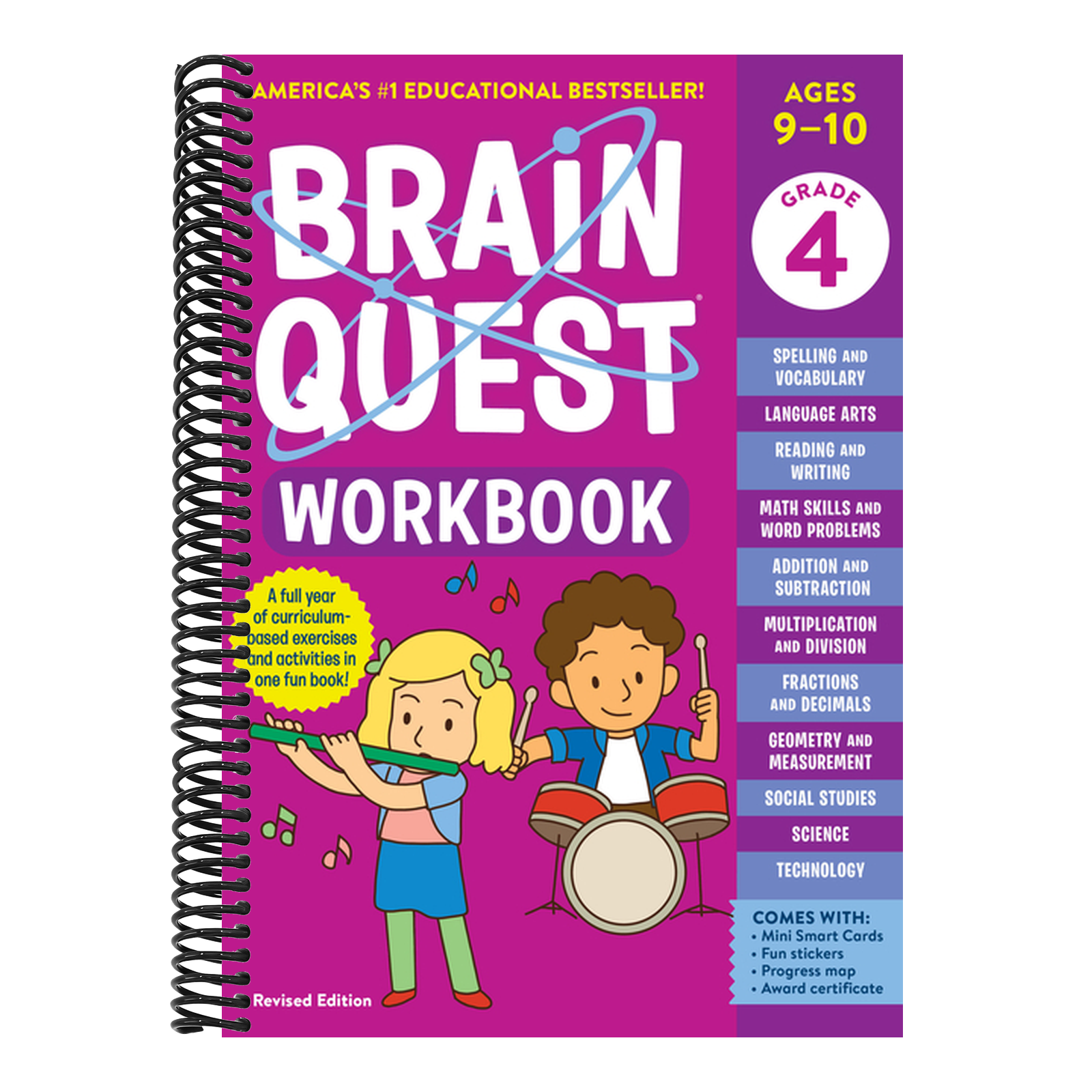 Brain Quest Workbook: 4th Grade Revised Edition (Revised)