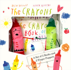 The Crayons: A Set of Books and Finger Puppets (My First Crayons)