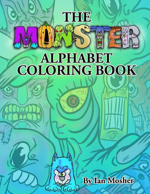 The Monster Alphabet Coloring Book: A Children's Coloring Book