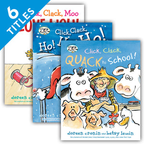 Doreen Cronin: Click, Clack and More Set 2 (Set) (Doreen Cronin: Click, Clack and More Set 2)