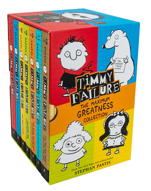 Timmy Failure: The Maximum Greatness Collection: Books 1-7 (Complete Box Set) (Timmy Failure)