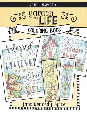 Garden of Life: A Soul Inspired Color Book