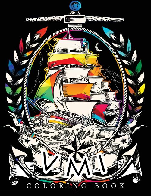 VMI Coloing Book: Stress Relief Adult Coloring Books