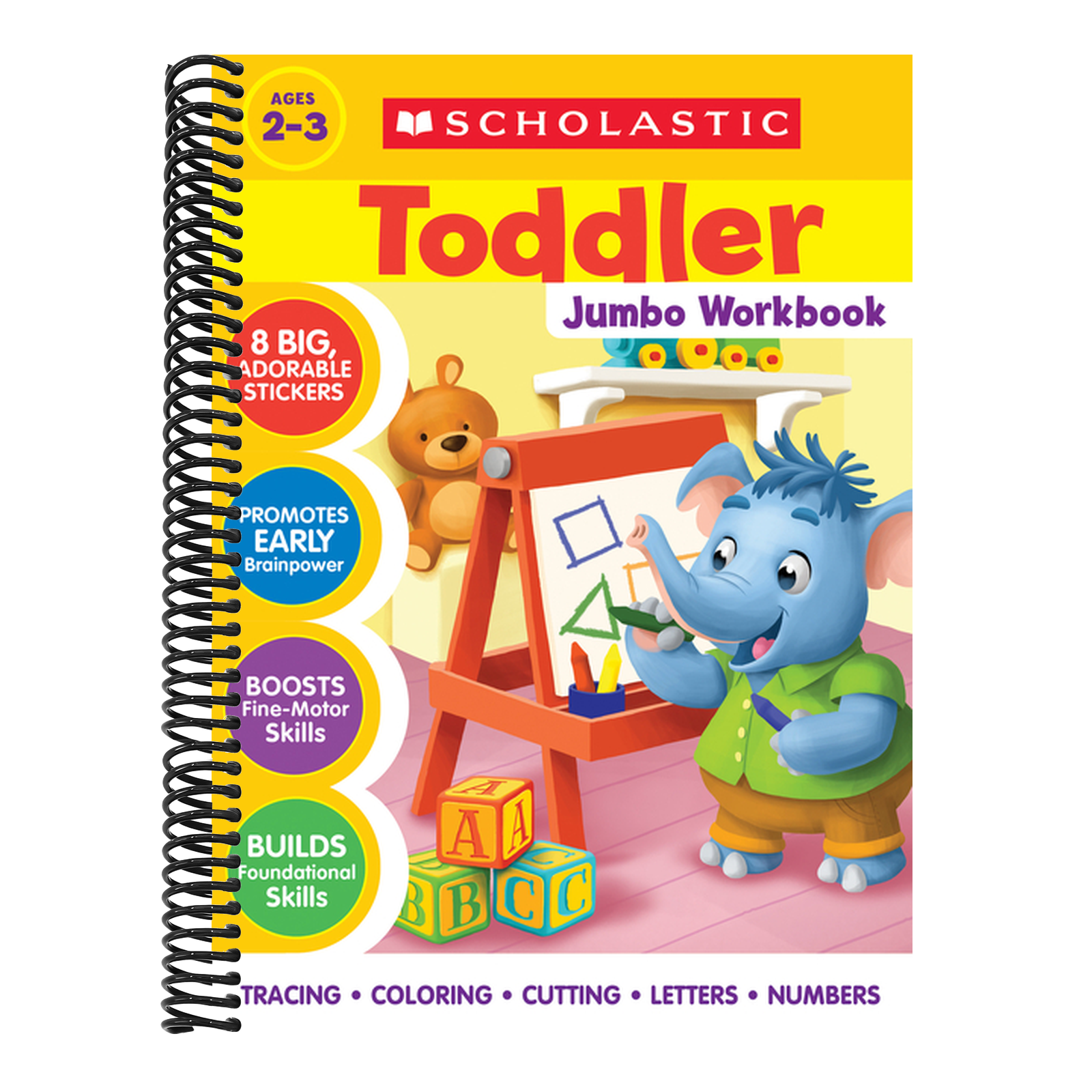 Scholastic Toddler Jumbo Workbook