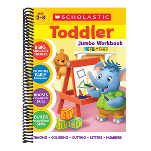 Scholastic Toddler Jumbo Workbook