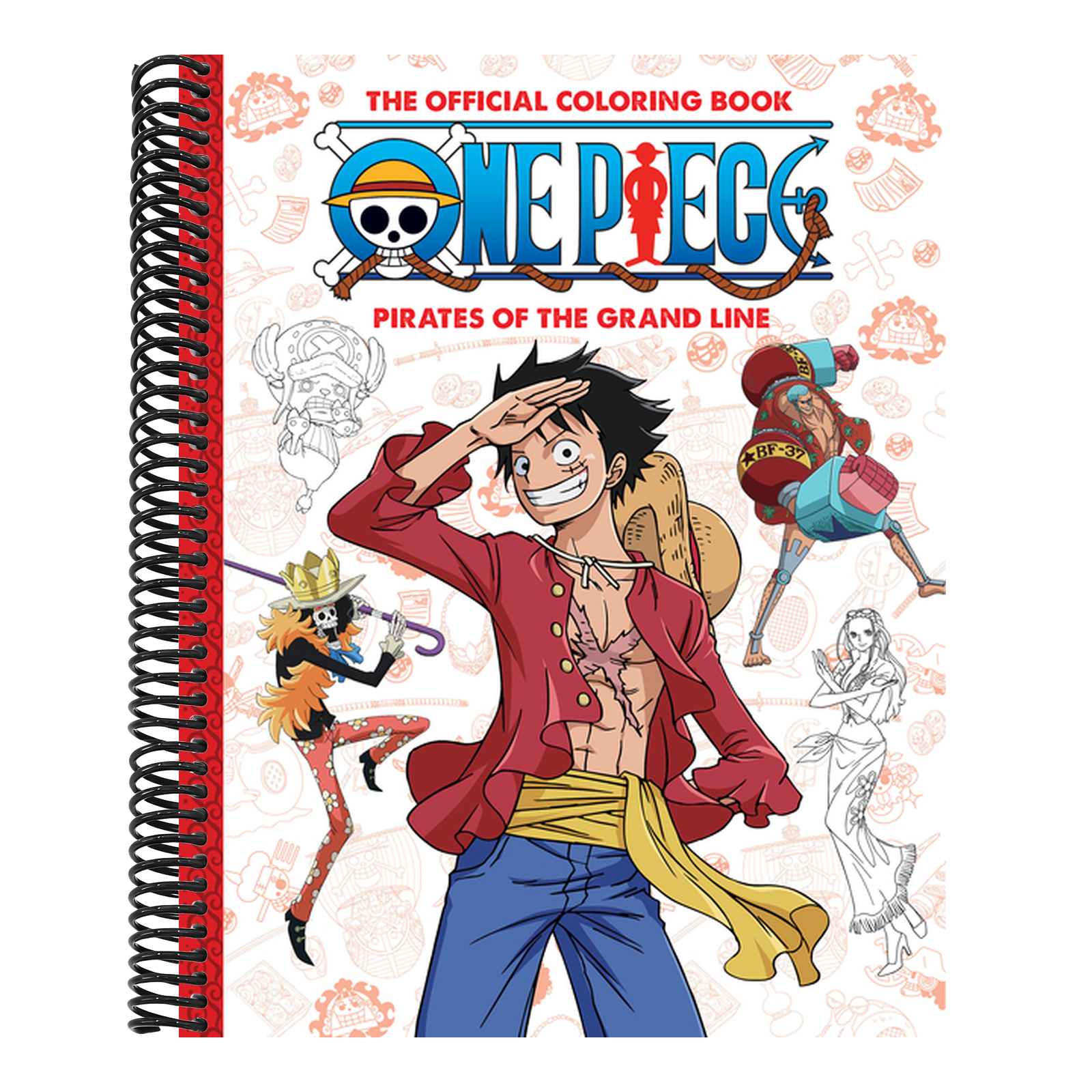 One Piece: Official Crew Coloring Collection: Pirates of the Grand Line the Perfect Stocking Stuffer! (Media Tie-In)