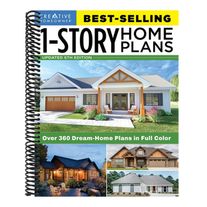 Best-Selling 1-Story Home Plans, 5th Edition: Over 360 Dream-Home Plans in Full Color