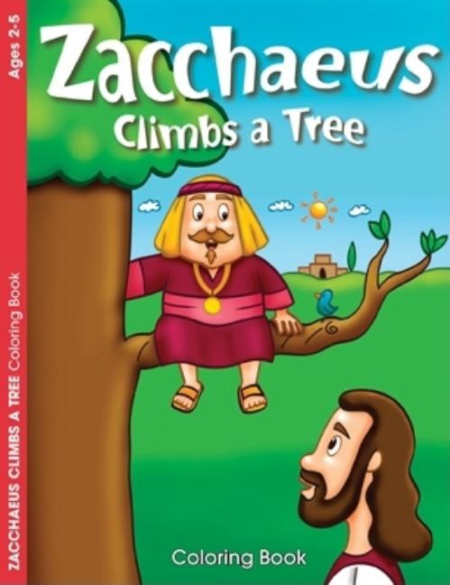 Zacchaeus Climbs a Tree Coloring Book