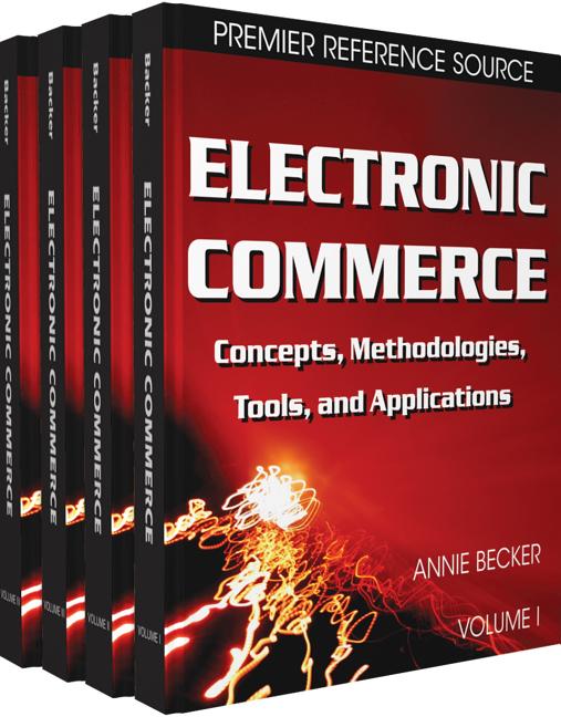 Electronic Commerce: Concepts, Methodologies, Tools and Applications (Premier Reference Source)