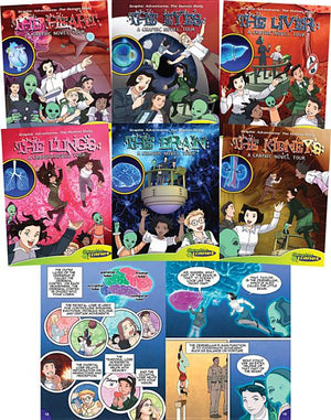 Graphic Adventures: The Human Body (Set) (Graphic Adventures: The Human Body)