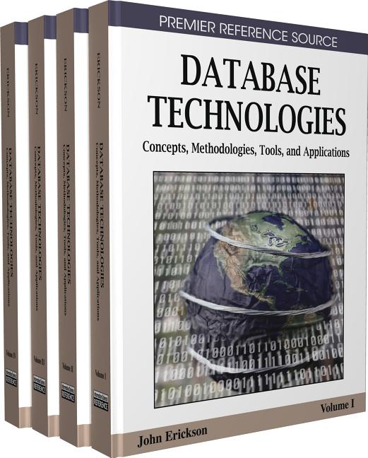 Database Technologies: Concepts, Methodologies, Tools, and Applications