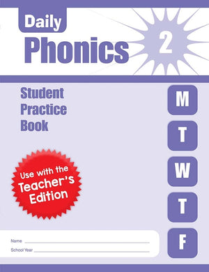 Daily Phonics, Grade 2 Student Edition Workbook (5pack) (Daily Phonics)