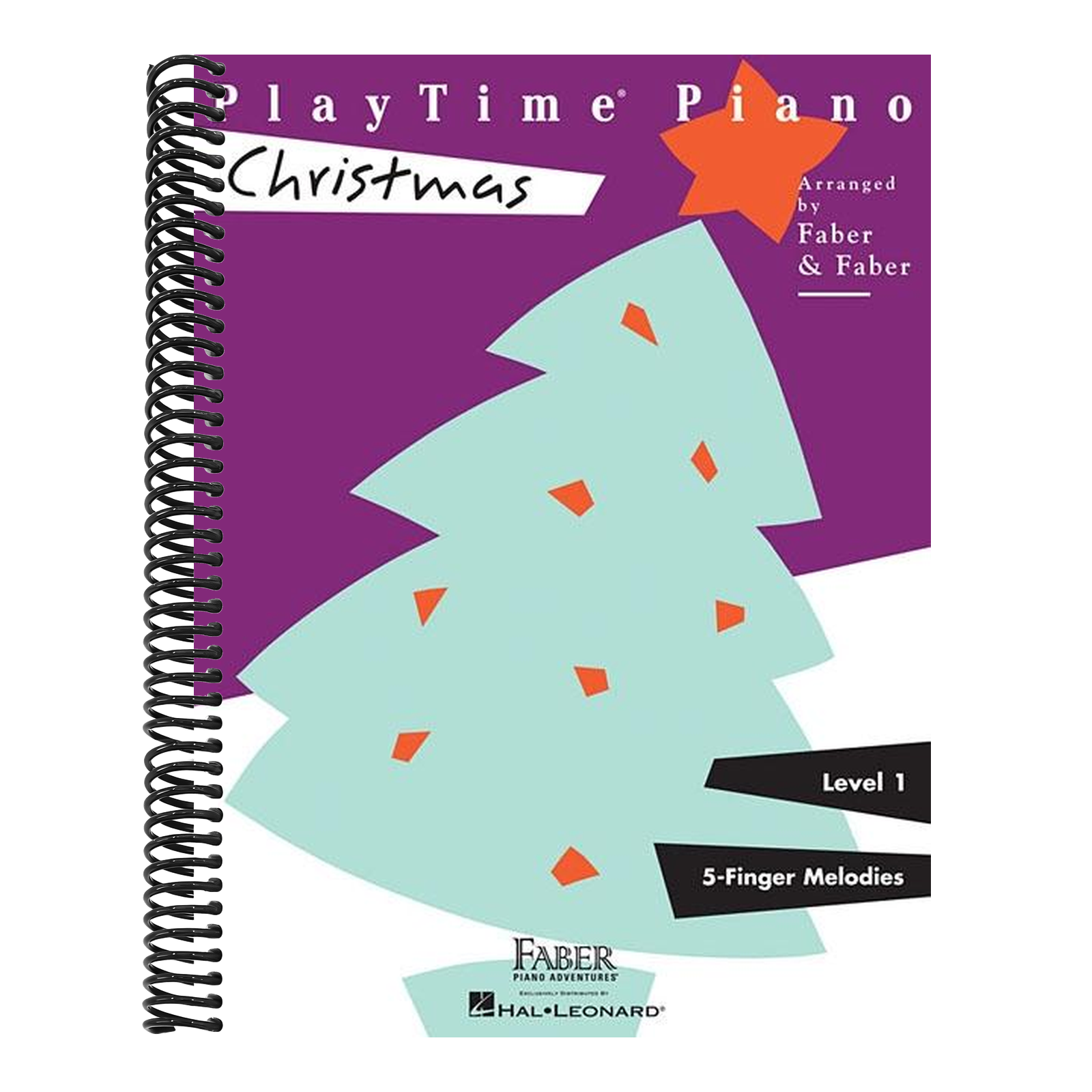 Playtime Piano: Christmas Level 1 Beginner Holiday Sheet Music for Kids Early Elementary Piano Songbook with Popular Carols and Christmas Classics Fab