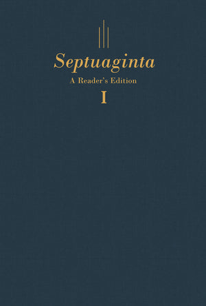 Septuaginta: A Reader's Edition, Hardcover (2 Vols)