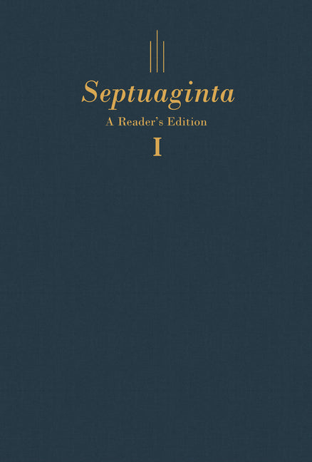 Septuaginta: A Reader's Edition, Hardcover (2 Vols)