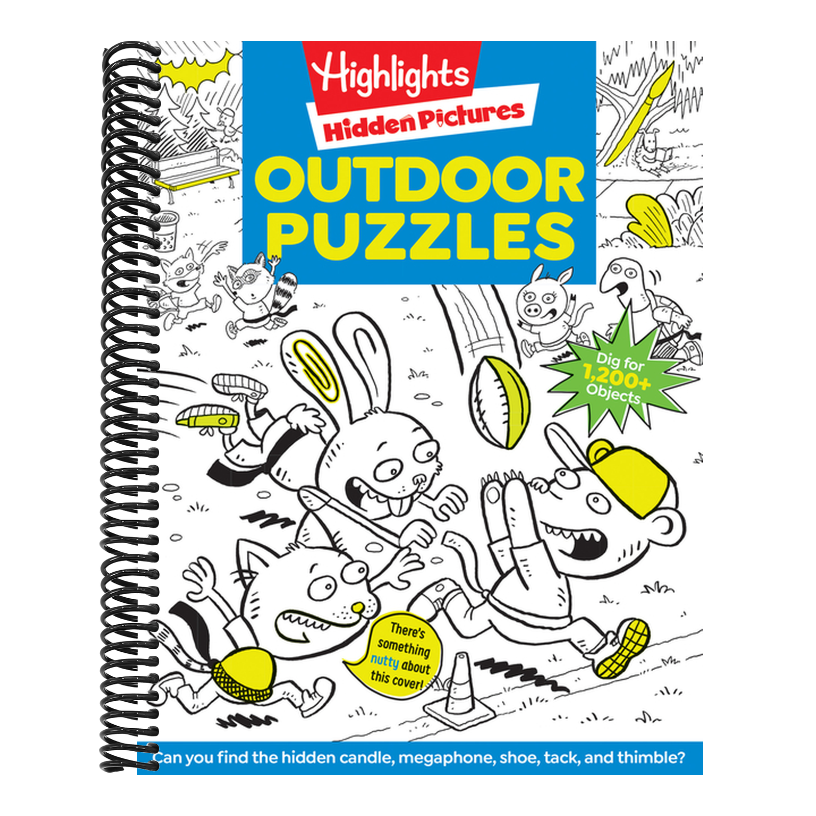 Outdoor Puzzles: Outdoor Activity Book Featuring Forests, Parks and More, Camping Game and Puzzle Book for Kids Ages 6-12