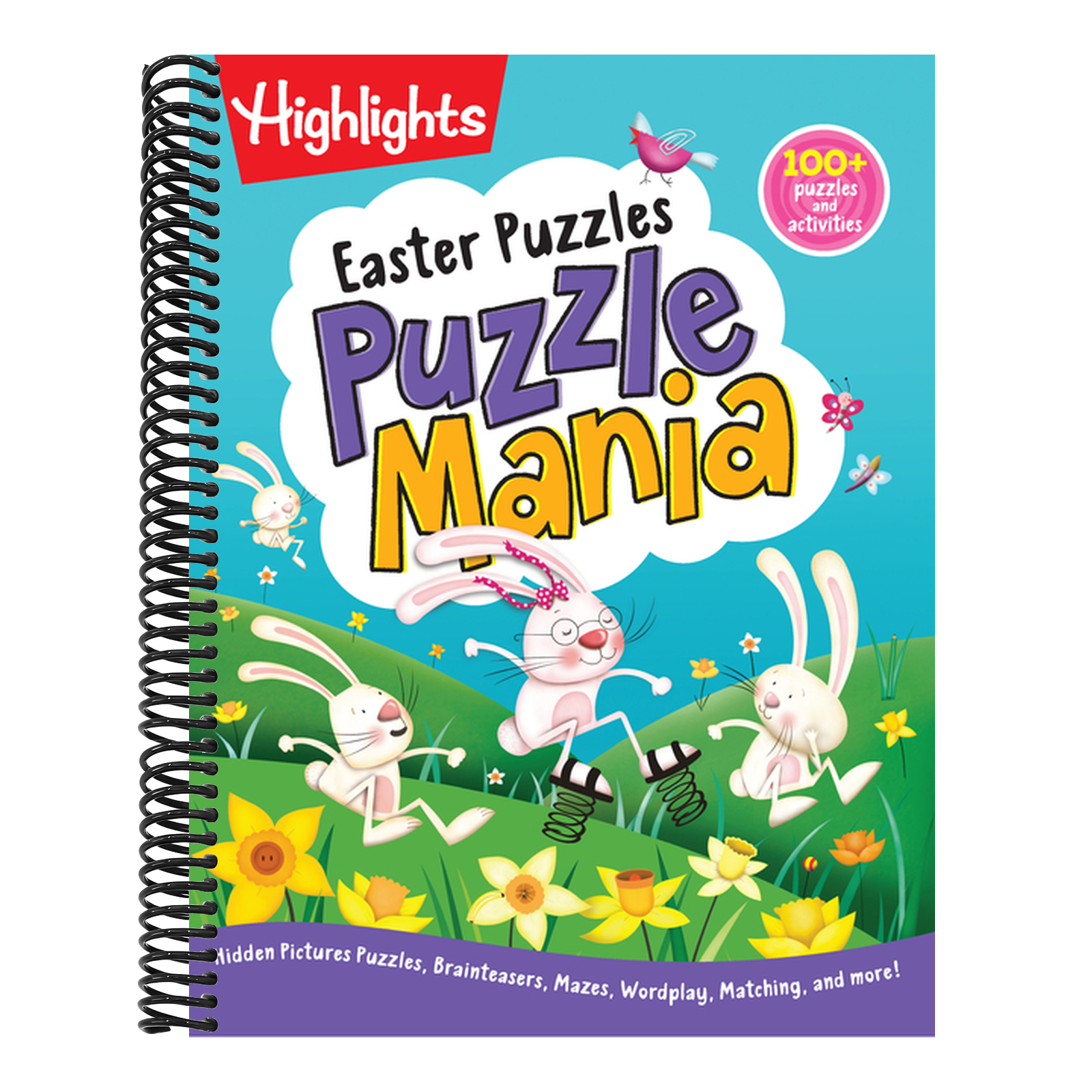 Easter Puzzles: Easter Puzzles (Highlights Puzzlemania Activity Books) Over 100 Easter Puzzles, Mazes and More, Easter Activity Book for Kids 6 and Up