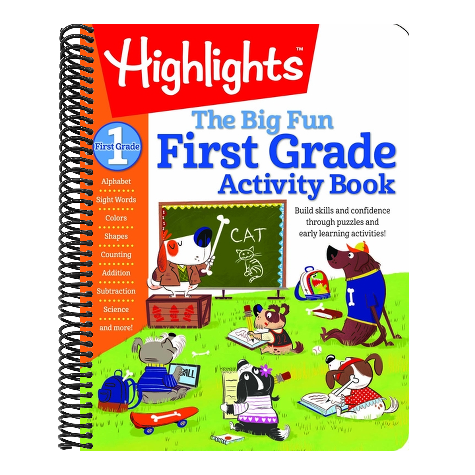 First Grade Big Fun Workbook: First Grade Workbook with 256 Pages of Activities for Reading Comprehension, Math, Science and More to Build Essential S