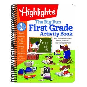 First Grade Big Fun Workbook: First Grade Workbook with 256 Pages of Activities for Reading Comprehension, Math, Science and More to Build Essential S