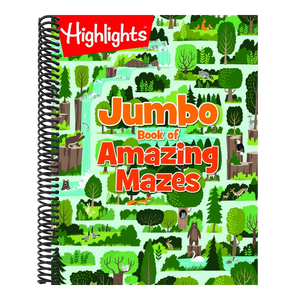 Jumbo Book of Amazing Mazes: Maze Puzzle Book for Kids Packed with Over 175 Puzzles, Code-Word Mazes, Quiz Mazes and Logic Games for Kids 6 and Up