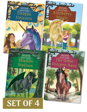 Unicorns of the Secret Stable Set 2 (Set of 4) (9781631634970)