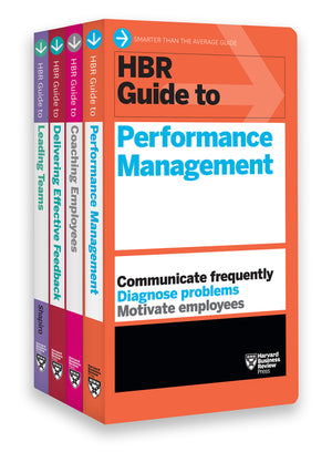 HBR Guides to Performance Management Collection (4 Books) (HBR Guide Series) (HBR Guide)