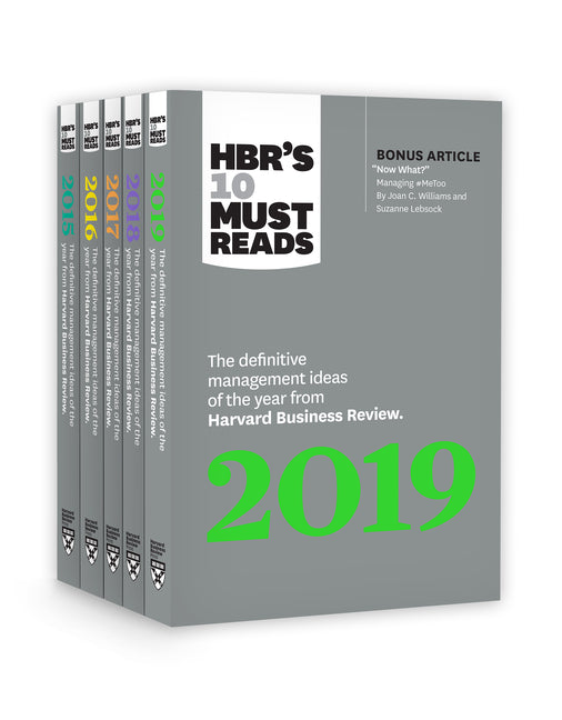 5 Years of Must Reads from Hbr: 2019 Edition (HBR's 10 Must Reads)