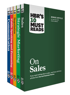 Hbr's 10 Must Reads for Sales and Marketing Collection (5 Books) (HBR's 10 Must Reads)