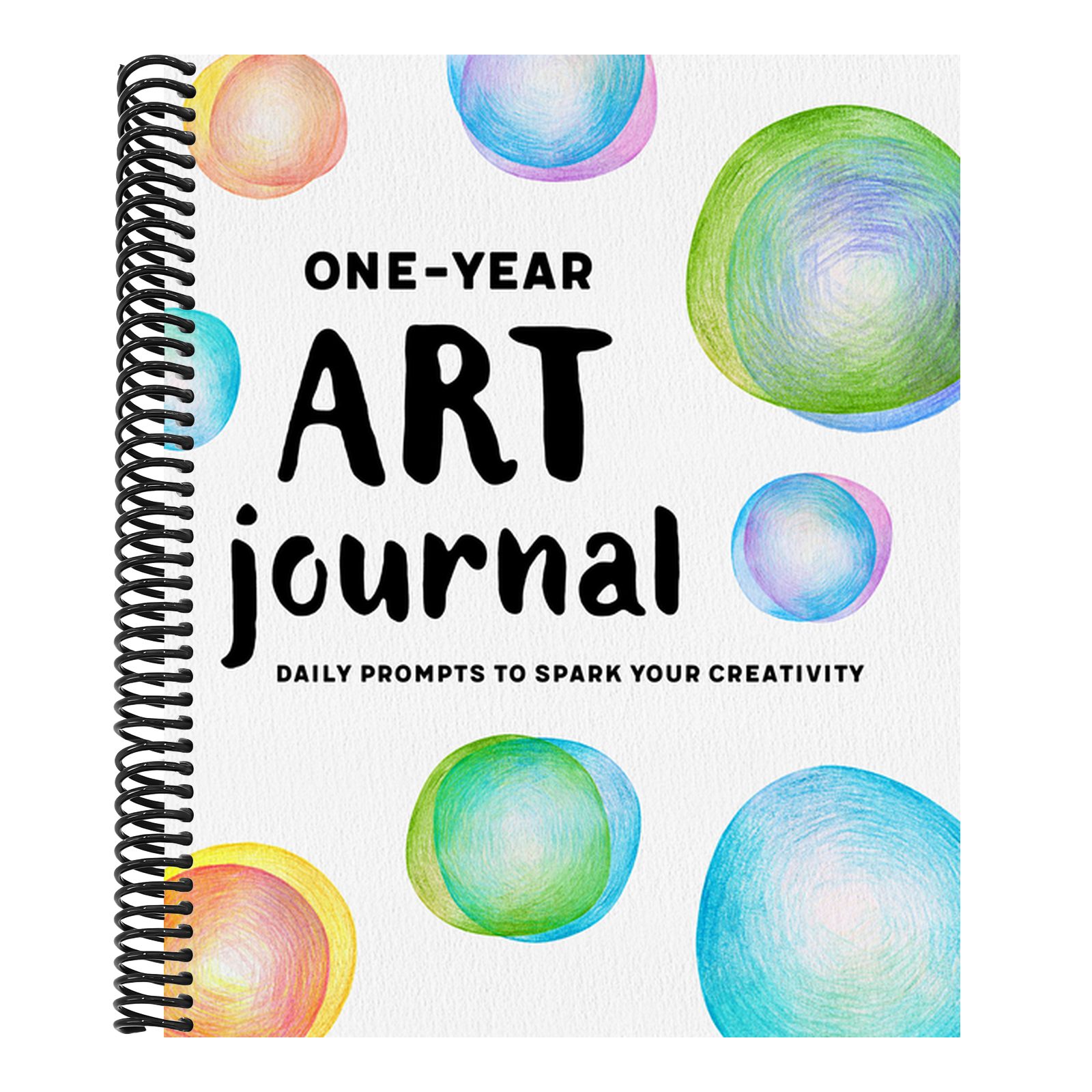 One-Year Art Journal: Daily Prompts to Spark Your Creativity