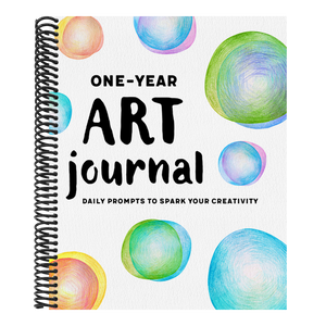 One-Year Art Journal: Daily Prompts to Spark Your Creativity