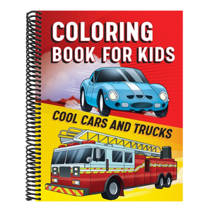 Coloring Book for Kids: Cool Cars & Trucks