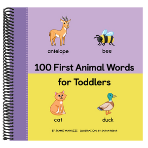 100 First Animal Words for Toddlers