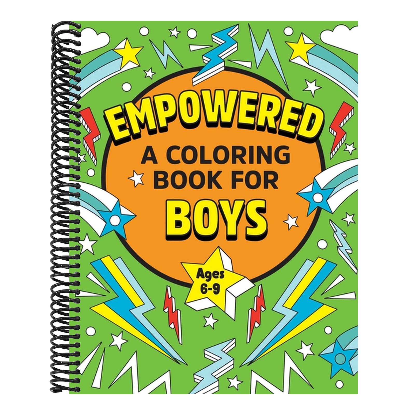 Empowered: A Coloring Book for Boys