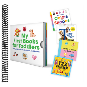 My First Books for Toddlers Box Set: Abcs, 123s, First Words, Colors and Shapes