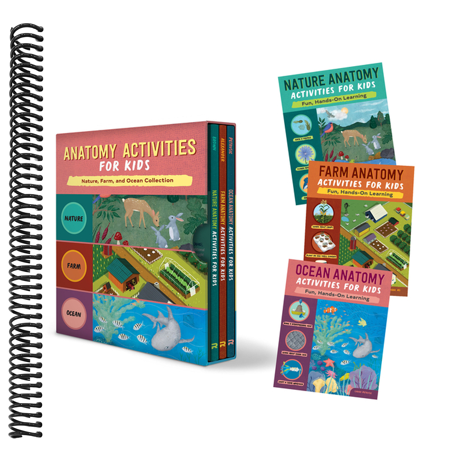The Anatomy Collection for Kids Box Set: Nature, Farm, and Ocean Collection
