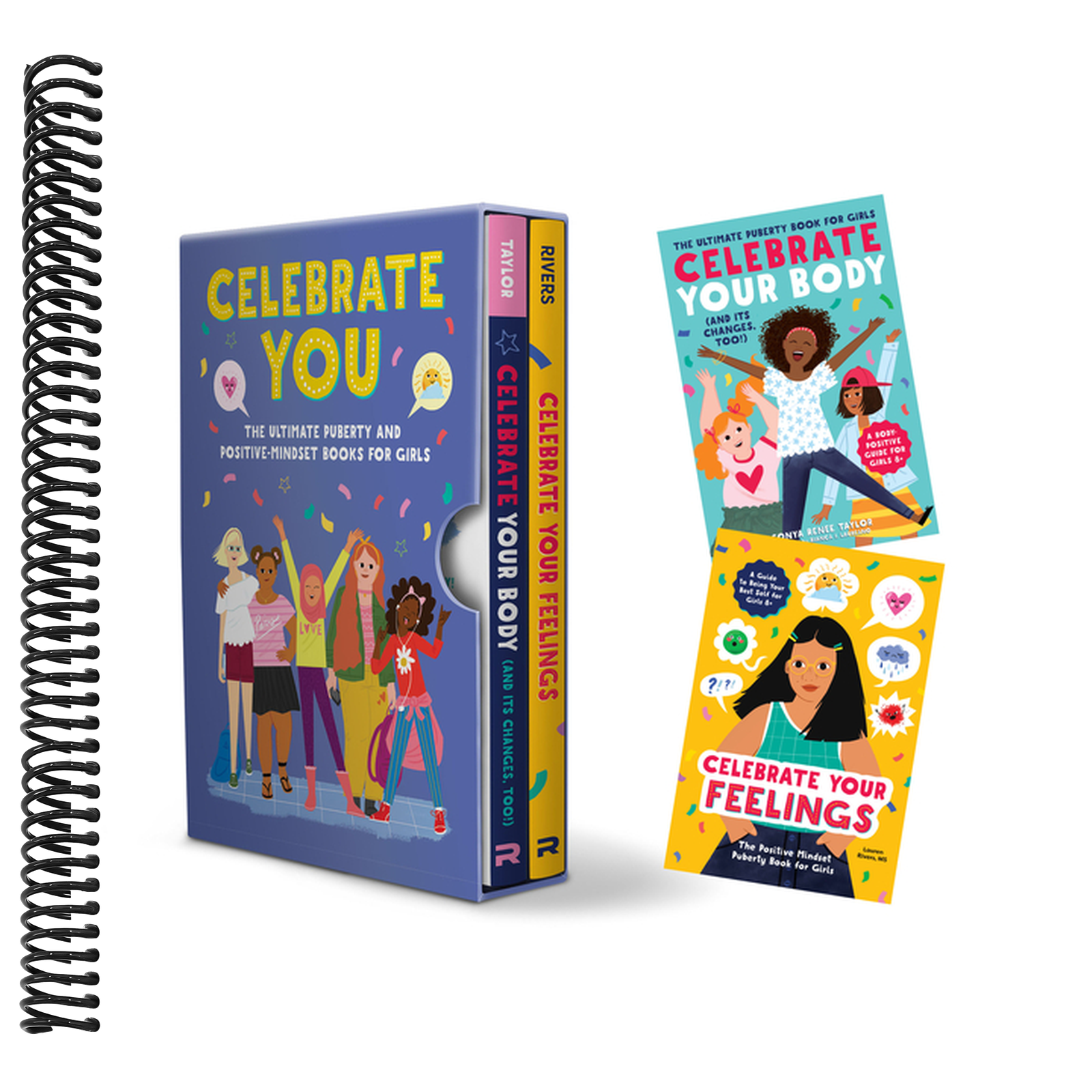 Celebrate You Box Set: The Ultimate Puberty and Positive-Mindset Books for Girls