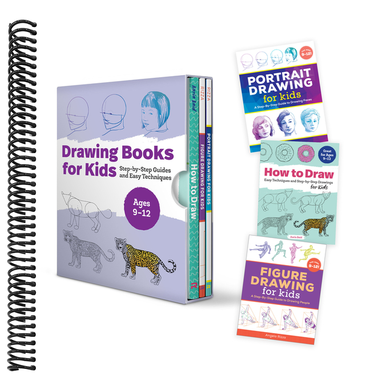 Drawing Books for Kids Box Set: Step-By-Step Guides and Easy Techniques