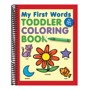 My First Words Toddler Coloring Book