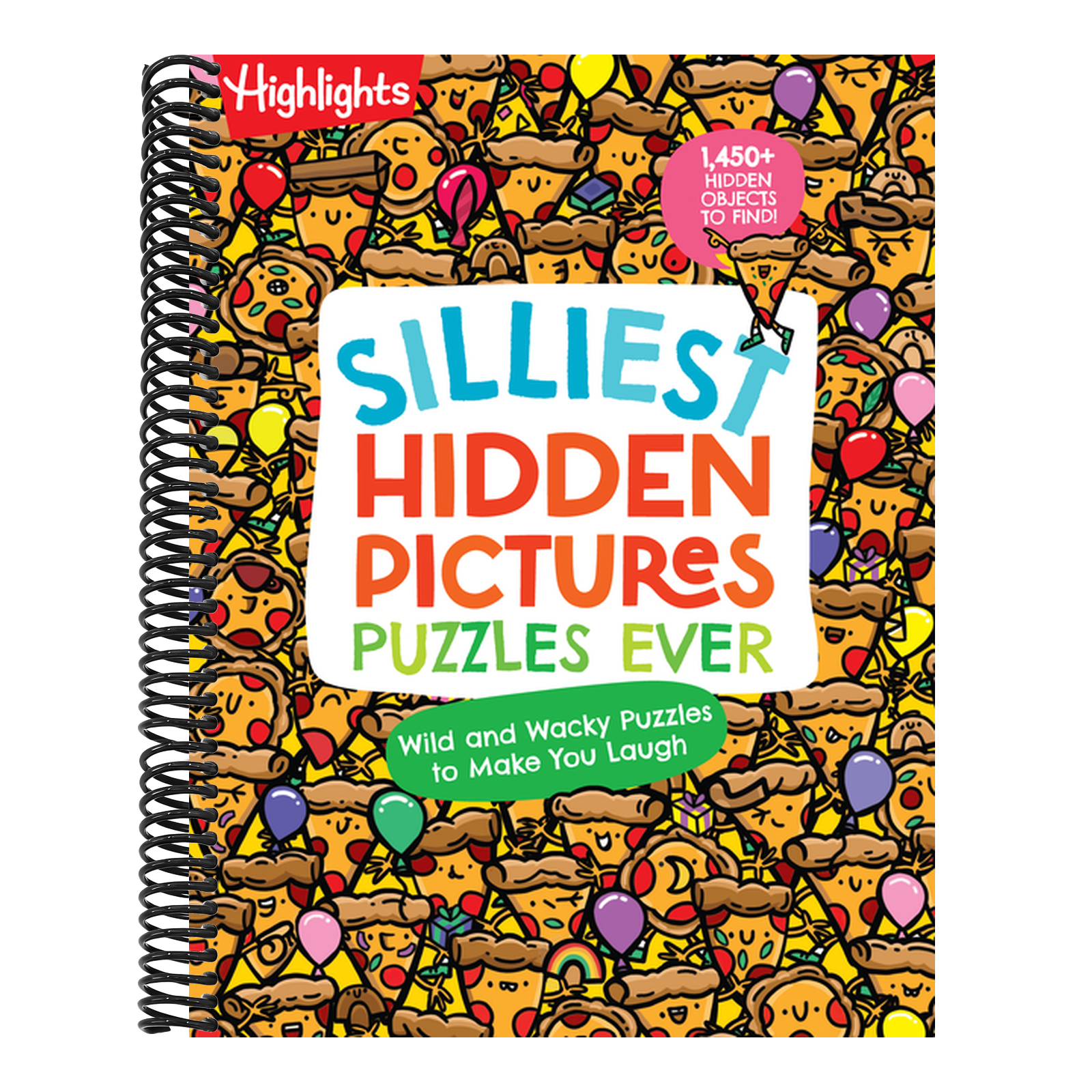 Silliest Hidden Pictures Puzzles Ever: Search-And-Find Book for Kids 6 and Up with Over 1,000 Hidden Objects, Road Trip Games, Silly Jokes and Wacky R