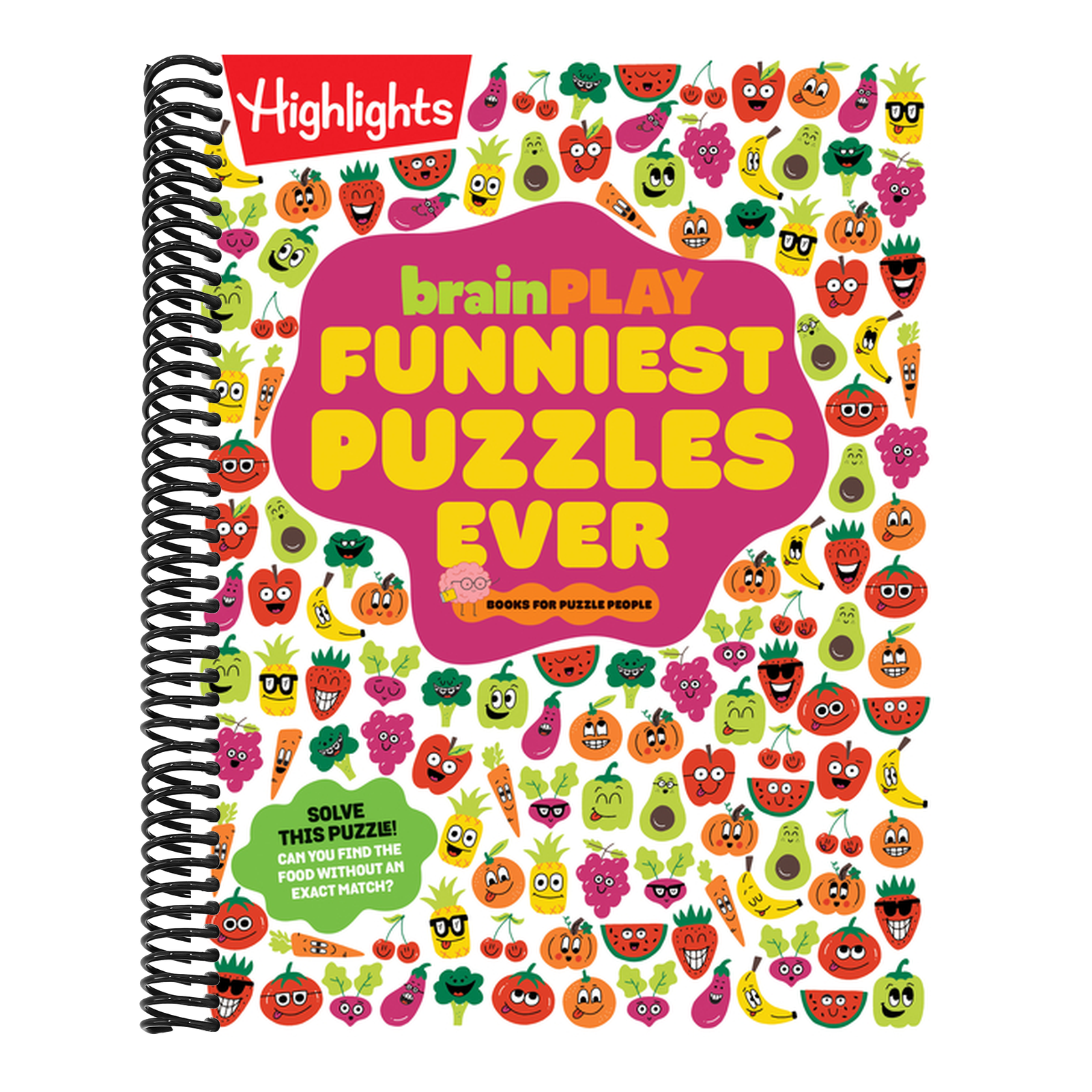 Brainplay Funniest Puzzles Ever: Over 200 Super Silly Brain Games, Wacky Activities and Hilarious Puzzles, Funny Gift for Kids Ages 7 and Up