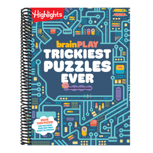Brainplay Trickiest Puzzles Ever: Extra Tricky Brain Teasers, Logic Puzzles and Games for Kids 7 and Up, Over 200 Brain Games for Kids