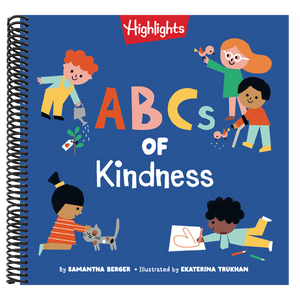 ABCs of Kindness: Everyday Acts of Kindness, Inclusion, and Generosity from A to Z, Read-Aloud ABC Kindness Board Book for Toddlers and Preschoolers