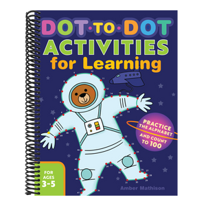Dot-To-Dot Activities for Learning: Practice the Alphabet and Count to 100