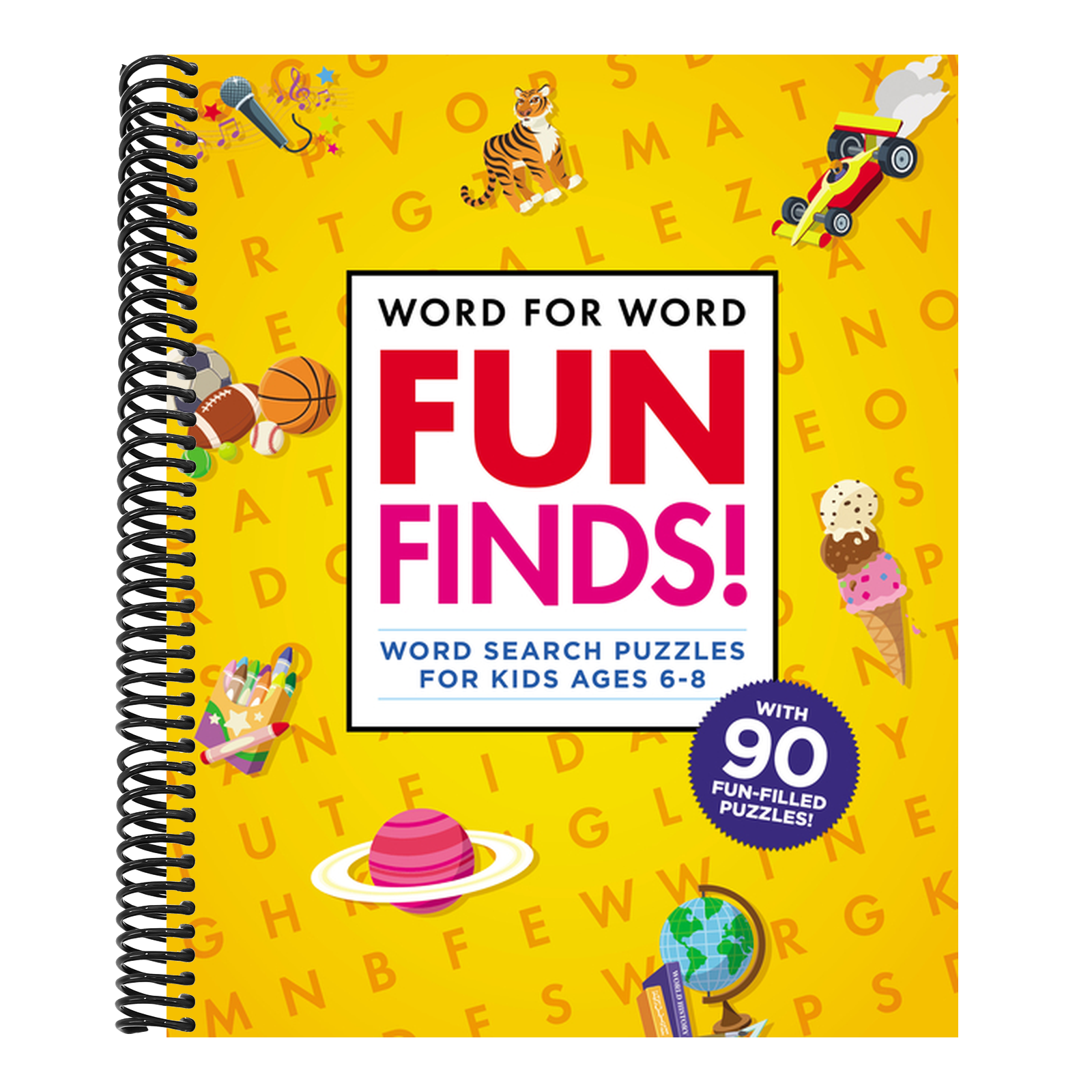 Word for Word: Fun Finds!: Word Search Puzzles for Kids Ages 6-8