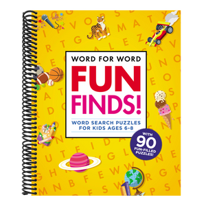 Word for Word: Fun Finds!: Word Search Puzzles for Kids Ages 6-8