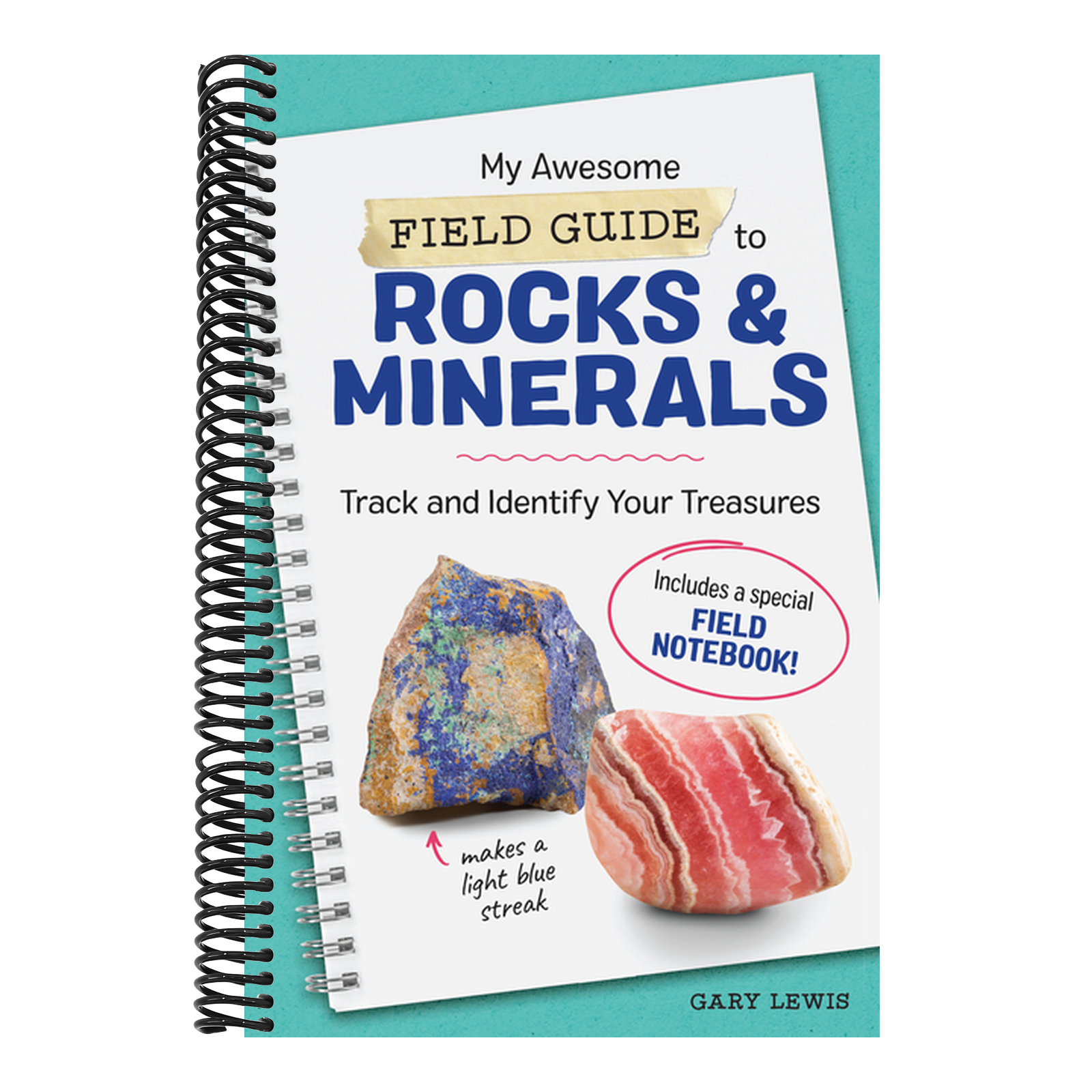 My Awesome Field Guide to Rocks and Minerals: Track and Identify Your Treasures